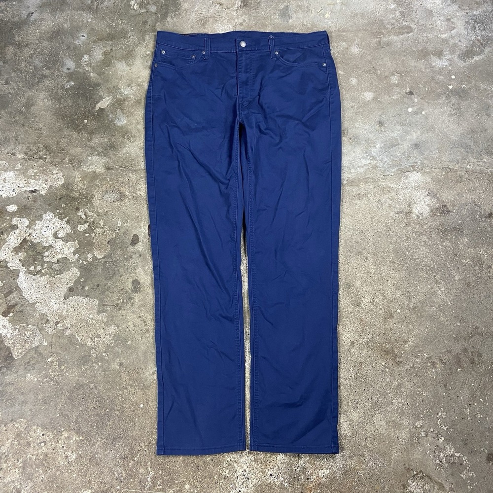Levi's 541 Jeans Size 38x36 Blue Denim Dark Wash Athletic Tapered Fit
